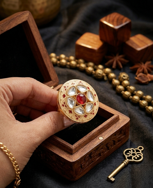 Royal Enamel Ring
