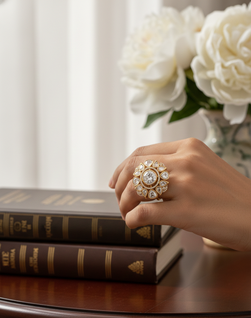 Royal Darbar Statement Ring