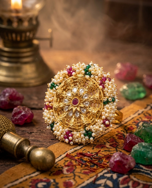 Nargis Motif Ring