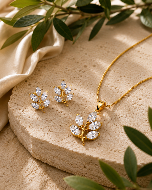Leafy Charm Set