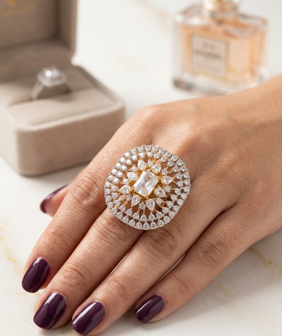 Diamond Harmony Ring