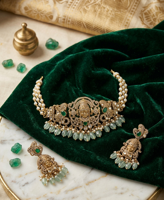 Devika Antique Necklace Set
