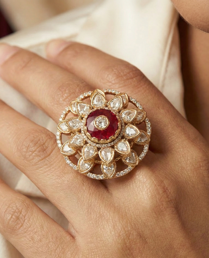 Crimson Chronical Ring