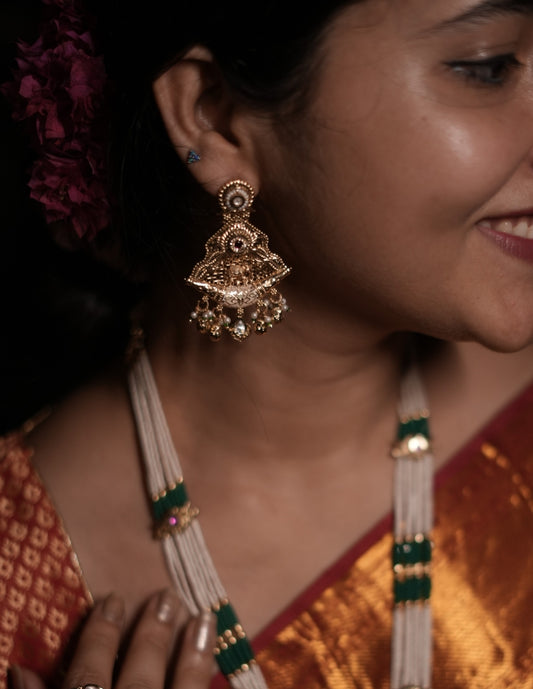Aaradhya Temple Haar Set
