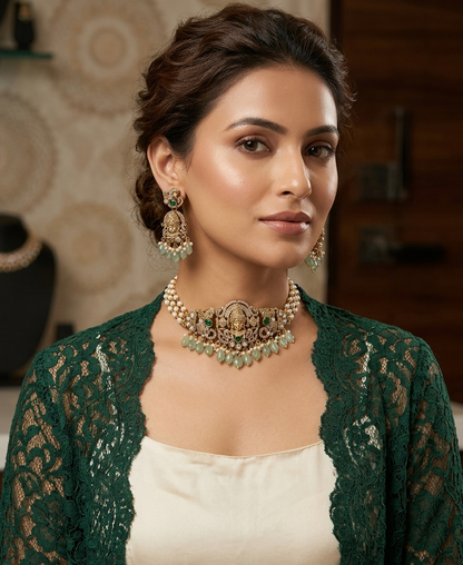 Devika Antique Necklace Set