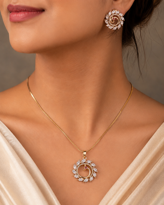 Swarna Mayur Sparkle Set