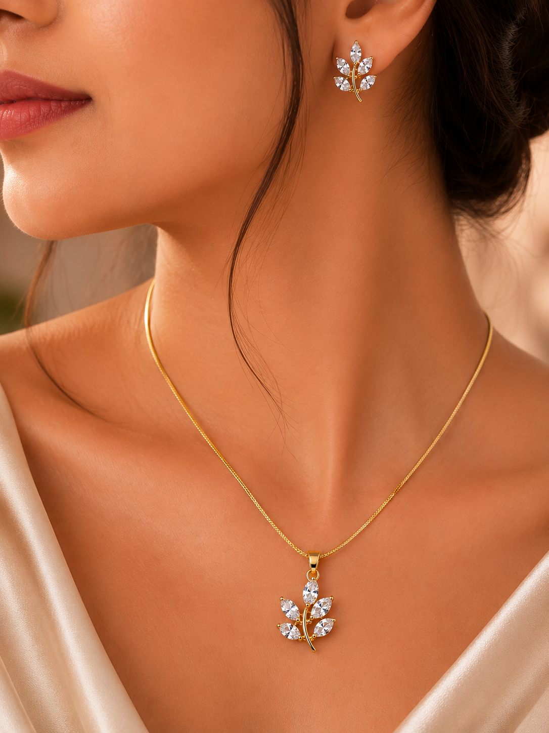 Leafy Charm Set