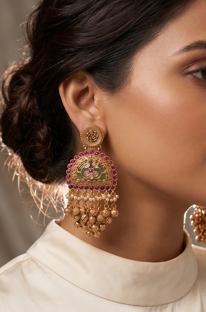 Heritage Ghungroo Danglers