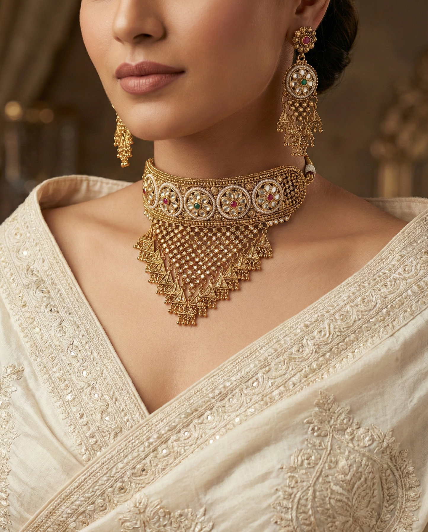 Rajwada Mesh Choker