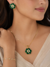 Zoya Emerald Motif
