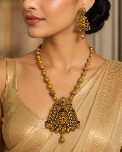 Divine Lakshmi Necklace