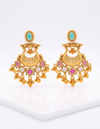 Zoya Traditional Chandbali Earrings