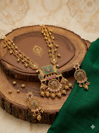 Swarna Mayura Long Set