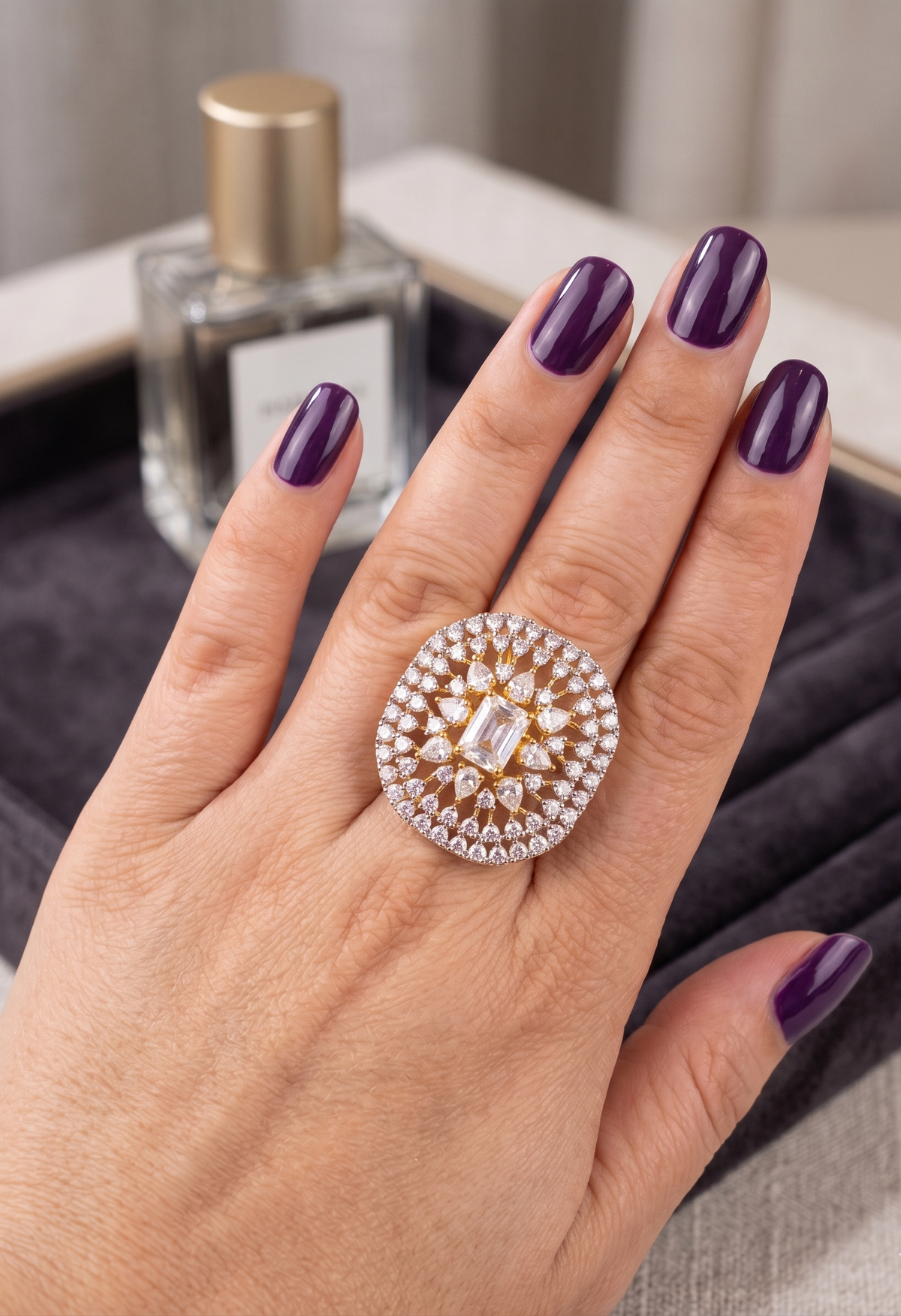 Diamond Harmony Ring