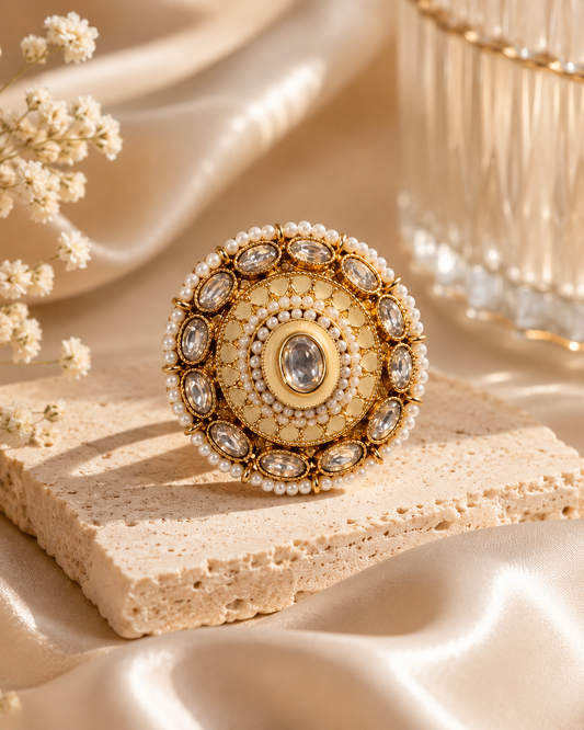 Chandni Pearl Ring