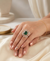 Emerald Fern Ring