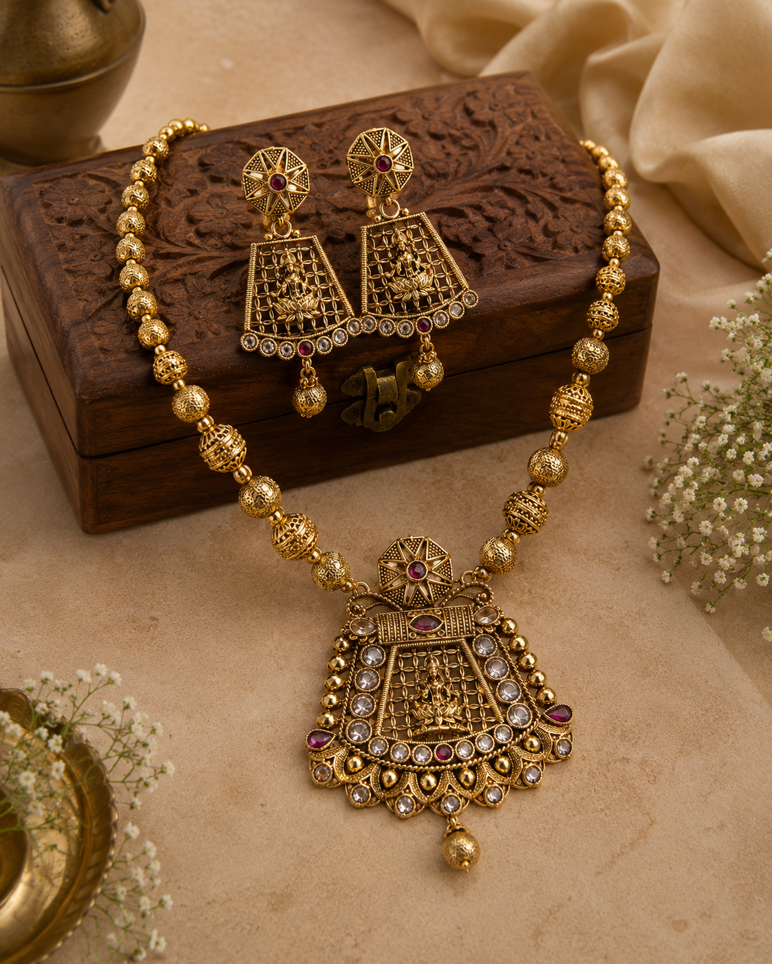 Divine Lakshmi Necklace