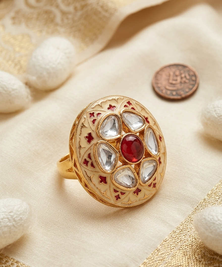 Royal Enamel Ring