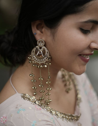 Vintage Kundan Chandbali