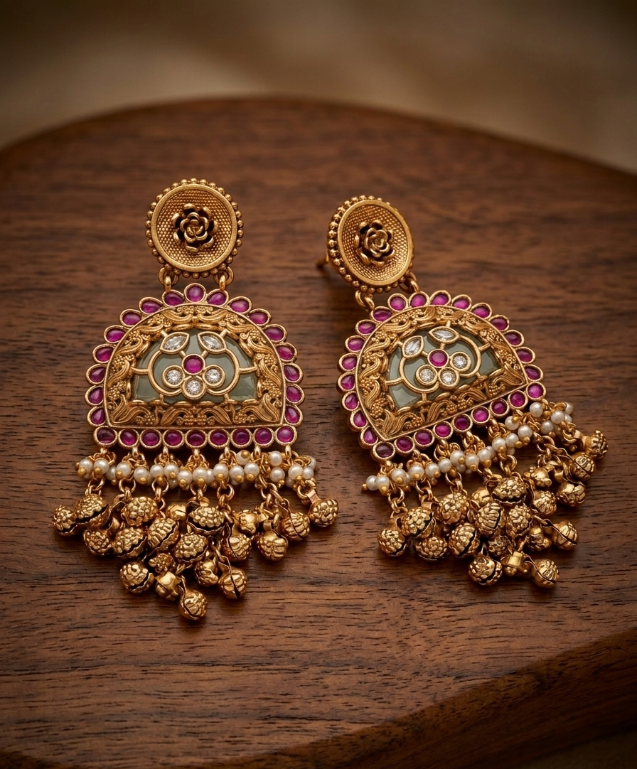 Heritage Ghungroo Danglers
