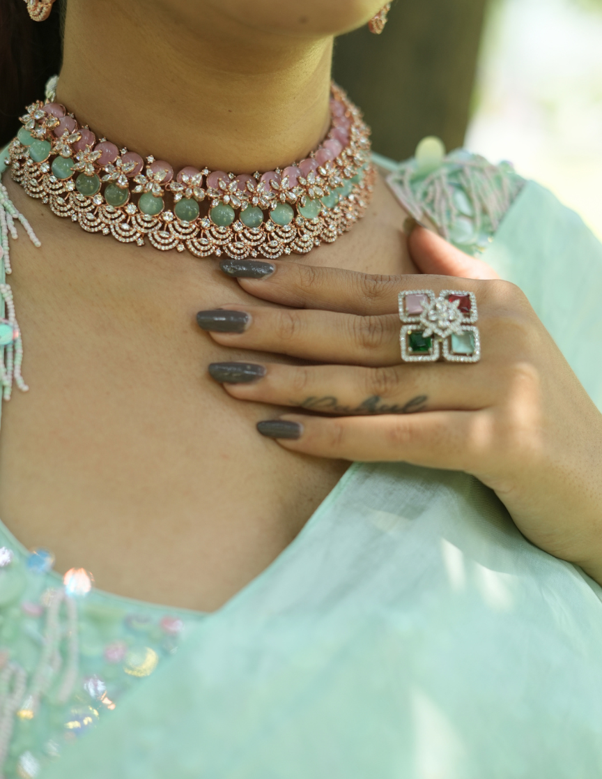 The Suhana Pastel Choker