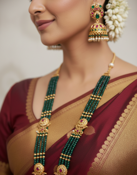 Antique Kundan Vihara Set