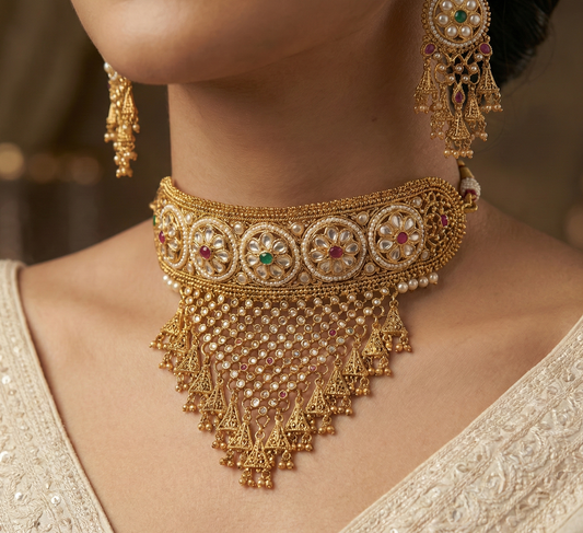 Rajwada Mesh Choker