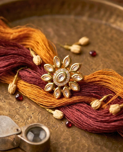 Kundan SunBurst Ring