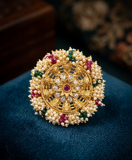 Nargis Motif Ring