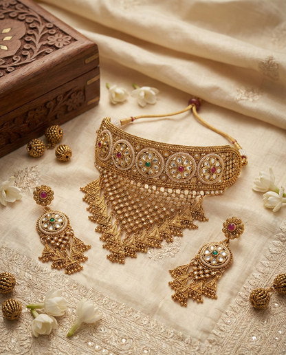 Rajwada Mesh Choker
