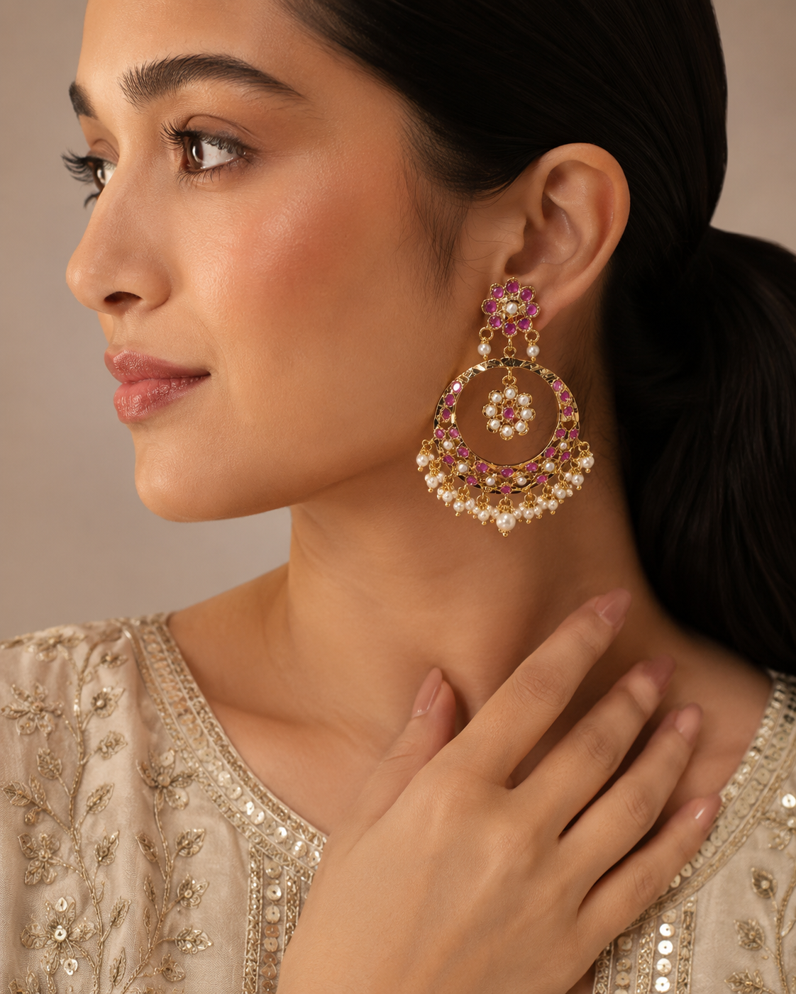 The Heirloom Ruby Chandbalis