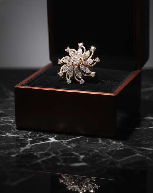 Nova Starburst Ring