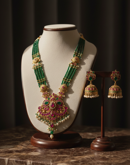 Antique Kundan Vihara Set