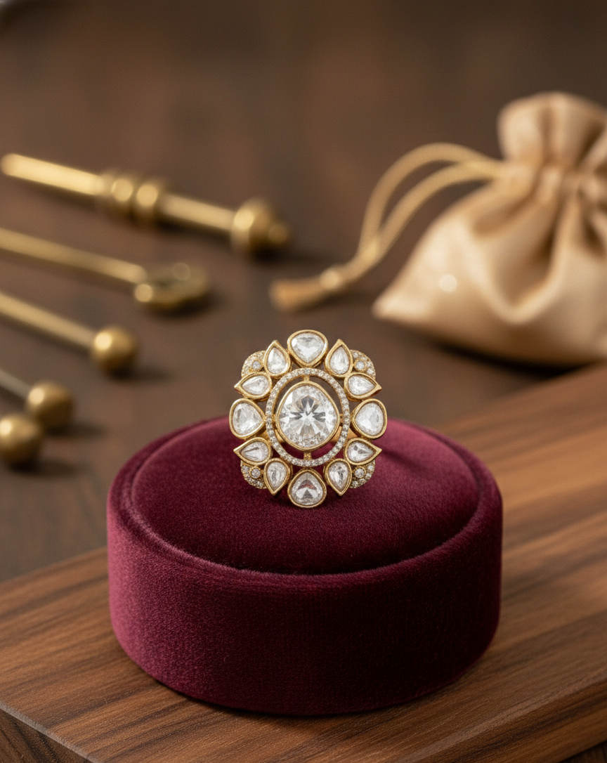 Royal Darbar Statement Ring
