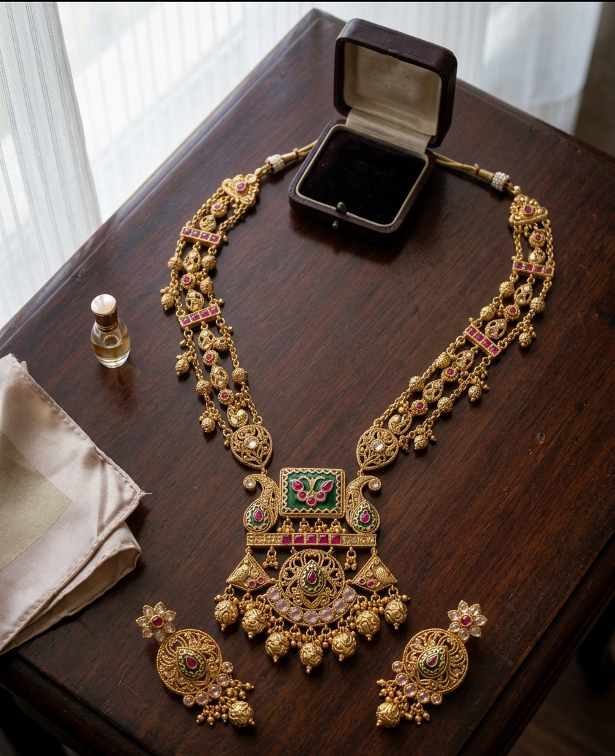 Swarna Mayura Long Set
