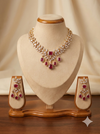 Crimson Teardrop Elegance