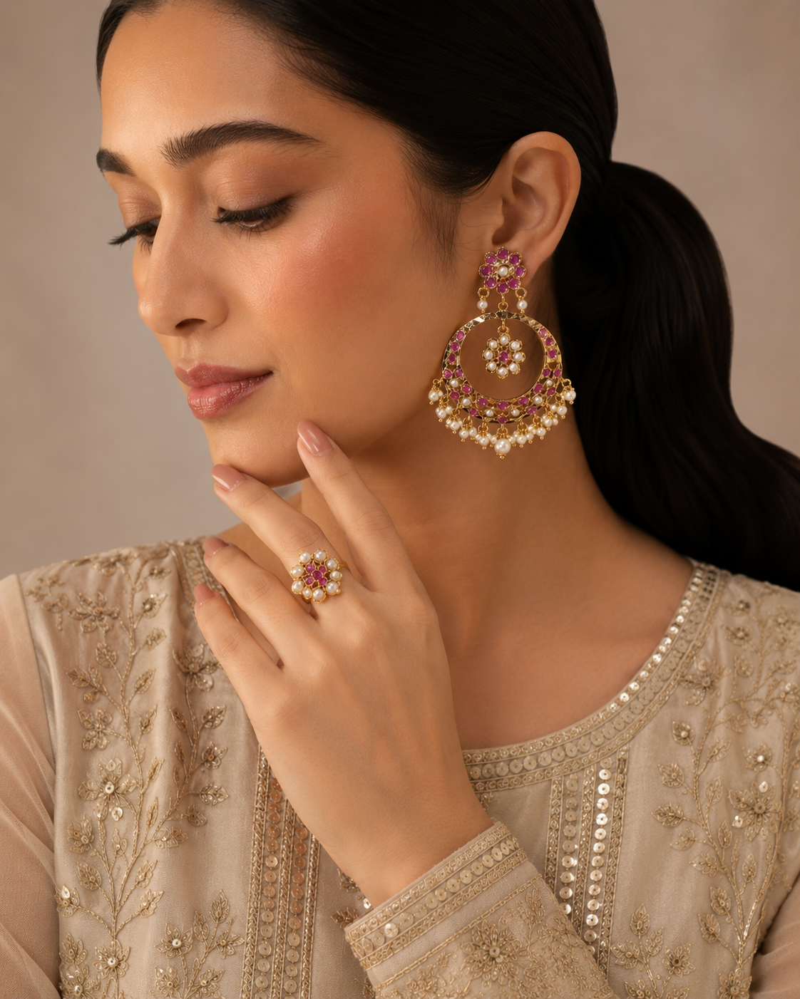 The Heirloom Ruby Chandbalis