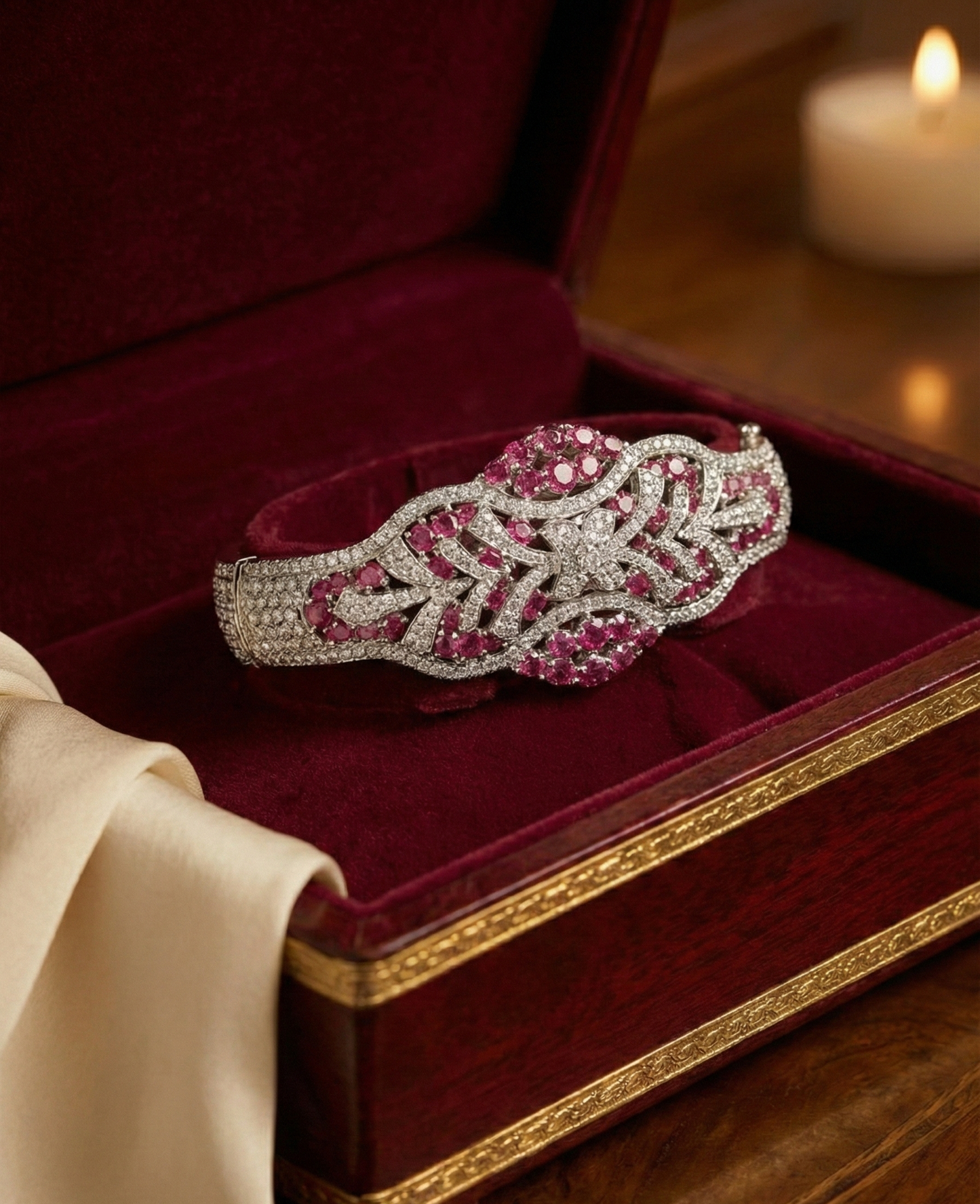 Twilight Ruby Cuff