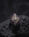 Lavender Nebulla Ring