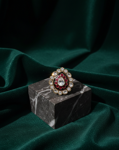 Crimson Lotus Heirloom Ring