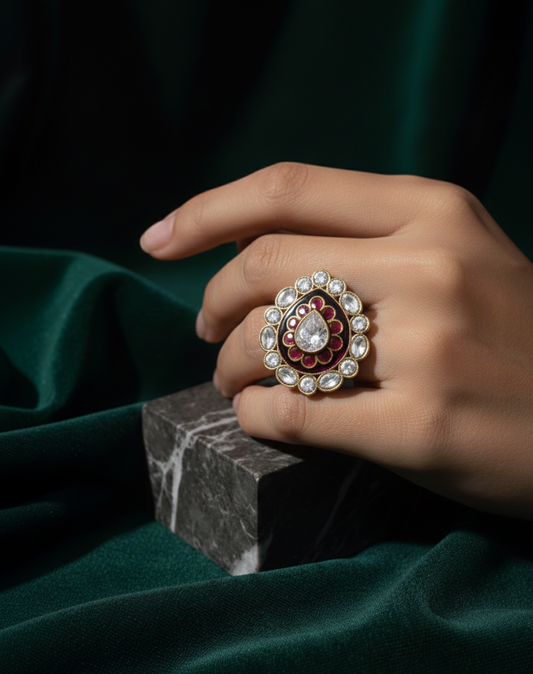 Crimson Lotus Heirloom Ring