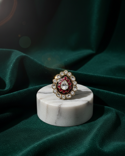 Crimson Lotus Heirloom Ring