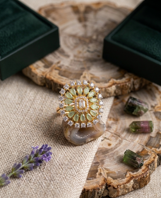 The Prism Heart Ring