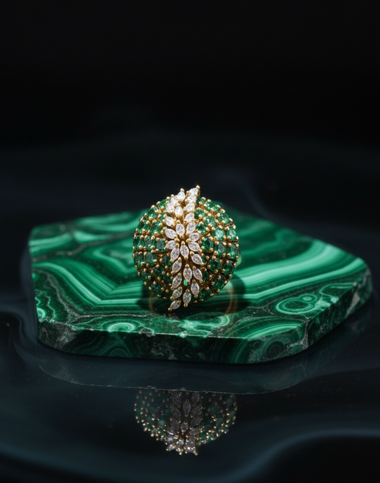 Lumina Emerald Heirloom Ring