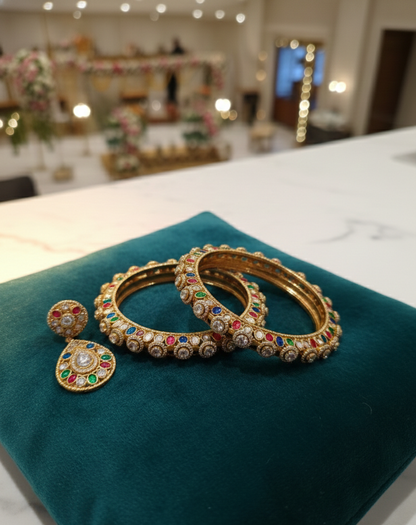 Navrang Polki Bangle
