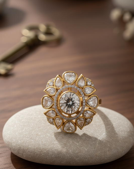 Royal Darbar Heirloom Statement Ring