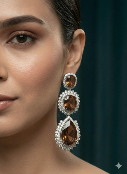 Sunset Teardrops Earrings