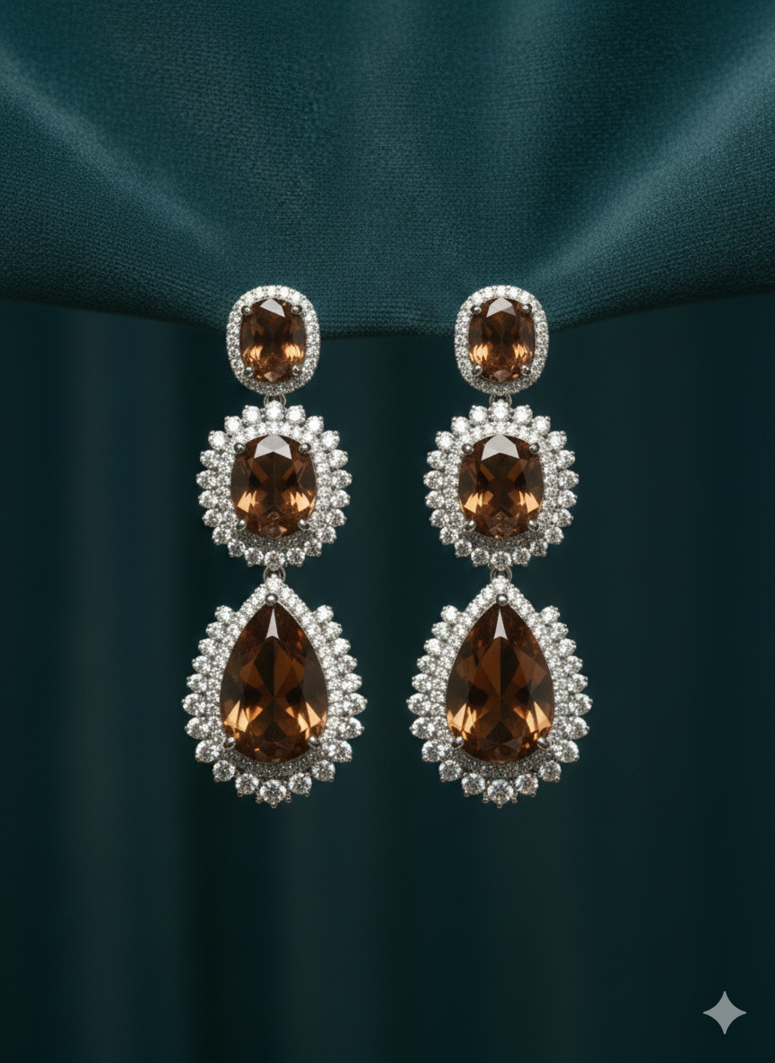 Sunset Teardrops Earrings