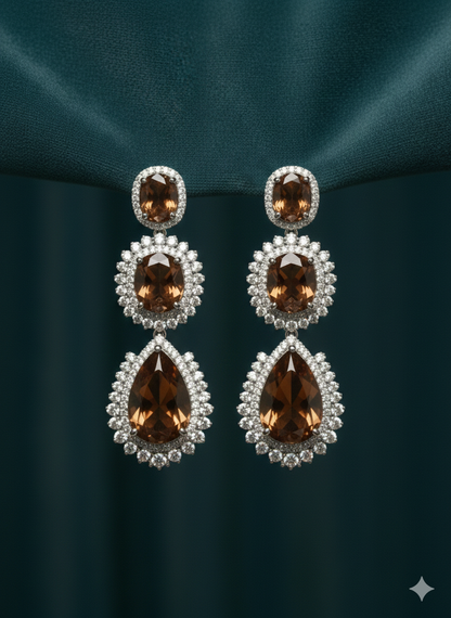 Sunset Teardrops Earrings