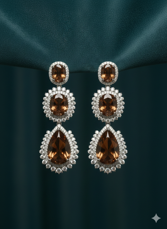Sunset Teardrops Earrings